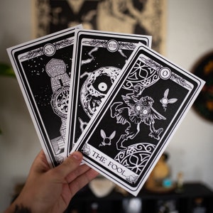 Majora's Mask Tarot Prints - Leyenda de Zelda 8.5x5