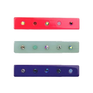 Gemstone Hair Clips | Hair Clips for Kids | Hair Clips for Girls | Cute Hair Clips | Hair Accessories for Girls | for Women | Long Short