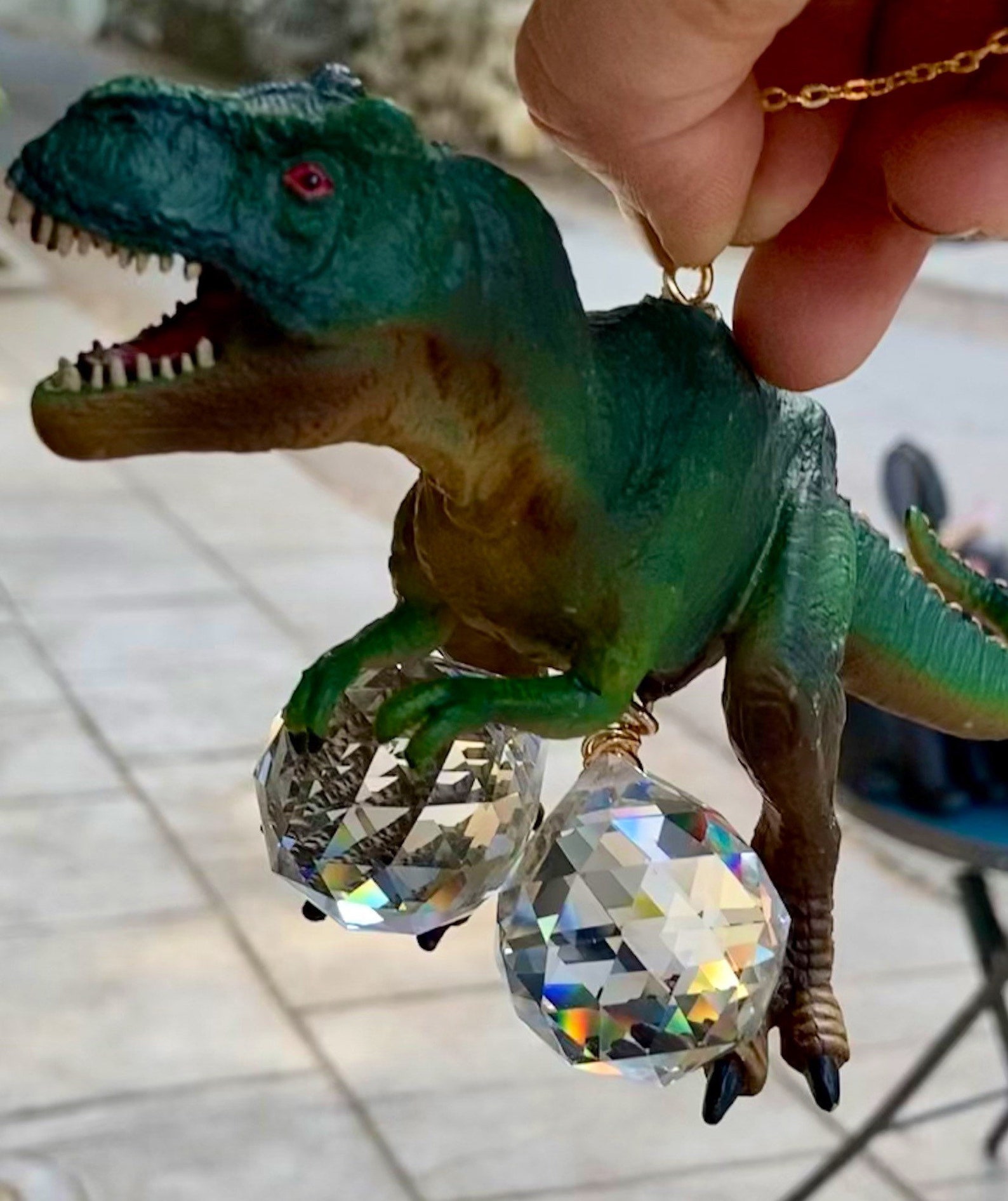 Jurassic Balls Jurassic Park Suncatcher dinosaure TRex Etsy