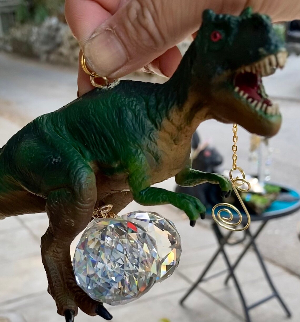 Jurassic Balls Jurassic Park Suncatcher dinosaure TRex Etsy