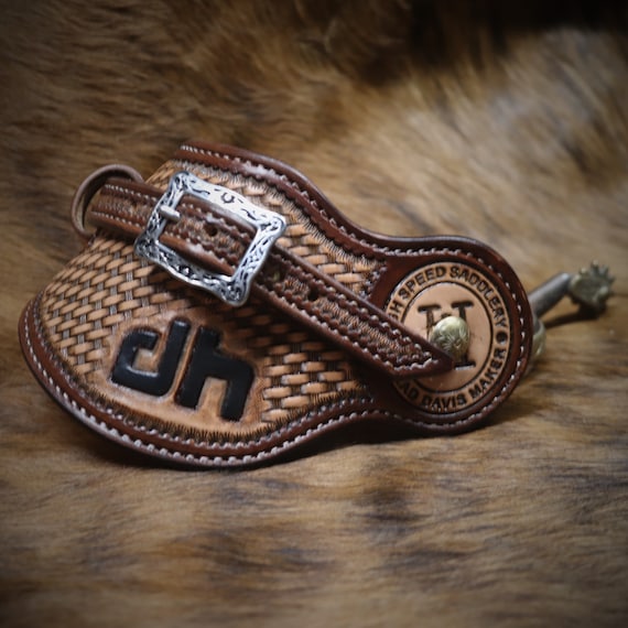 Customized Buckaroo Spur Straps