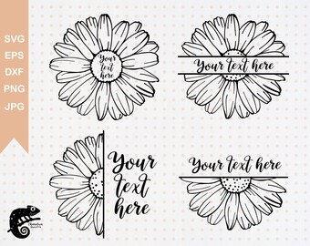 Download Daisy Monogram Svg Etsy
