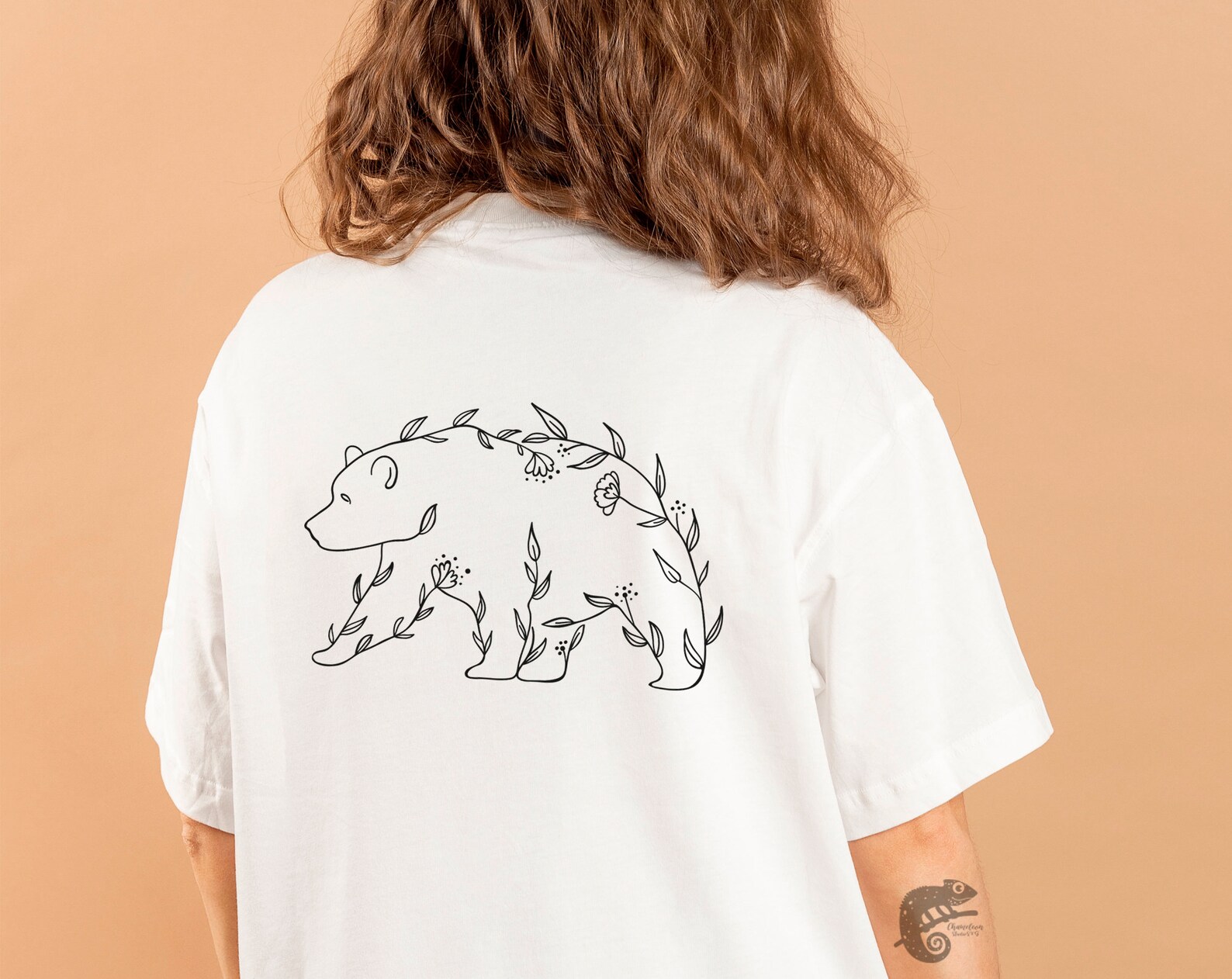 Download Floral bear svg Wild bear svg wild and free svg Mothers day | Etsy