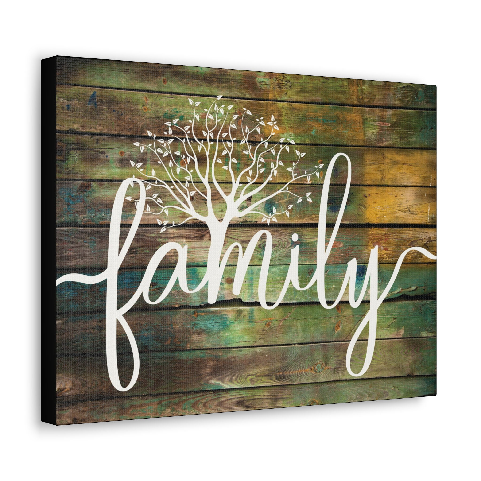 Family Tree Rustic Wall Art Wood Decor Family Wall Sign - Etsy