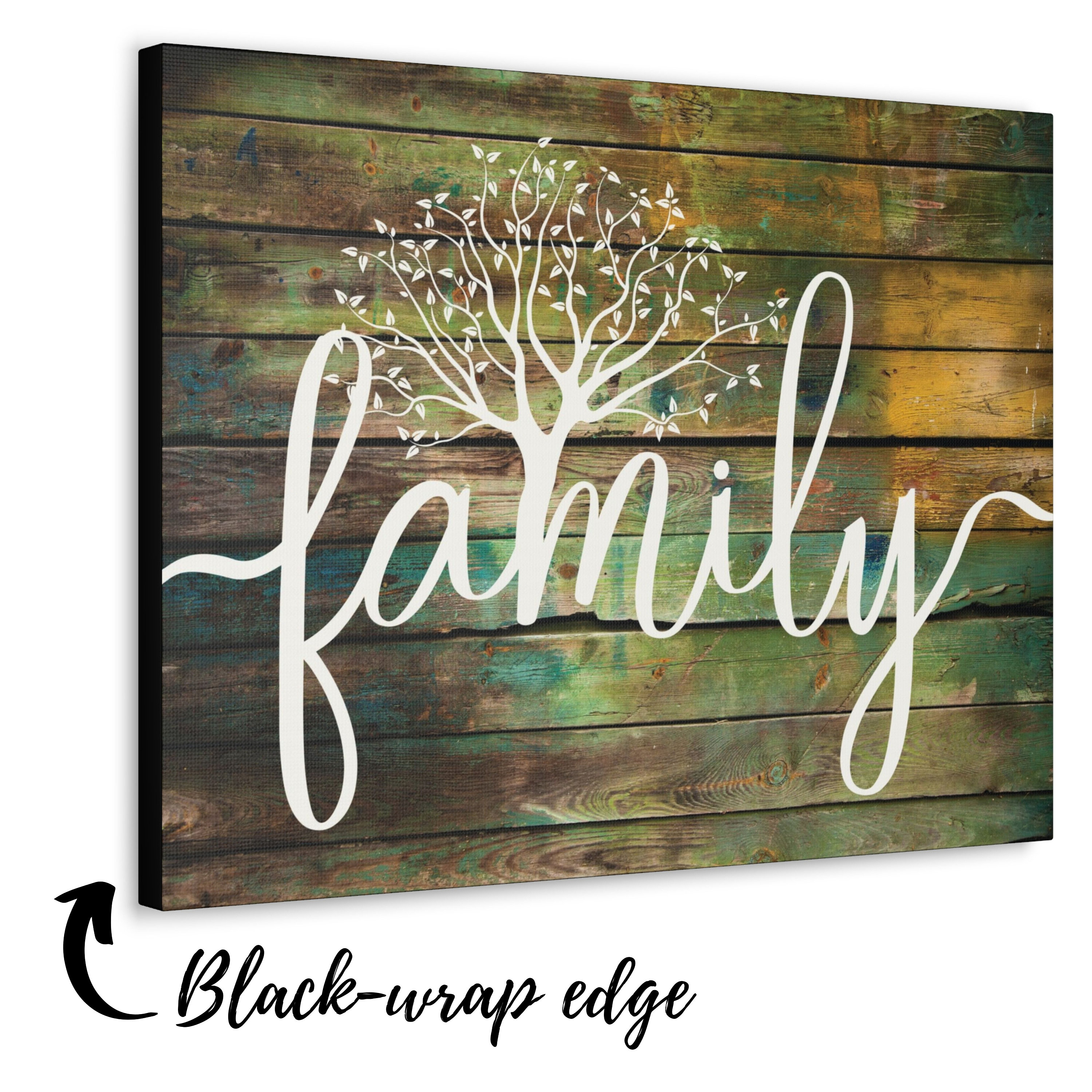 Rustic Family Tree Sign Family Tree Rustic Wall Art, Wood Decor, Family Wall Sign, Rustic Wall ...