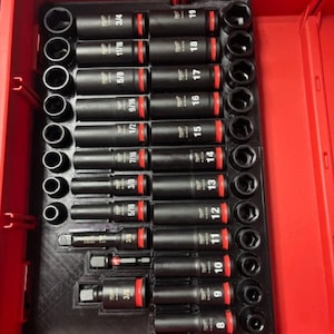 Fits Milwaukee Packout Drawer Storage Tray INSERT for Sockets - Etsy