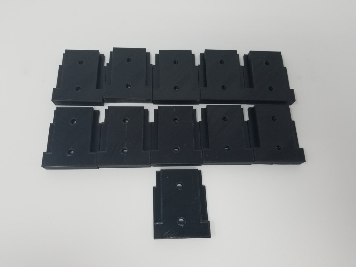 11 Pack 3D Printed 20V Tool Holder Made for Dewalt Tools Black Etsy