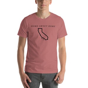 California Home Sweet Home Short-Sleeve Unisex T-Shirt