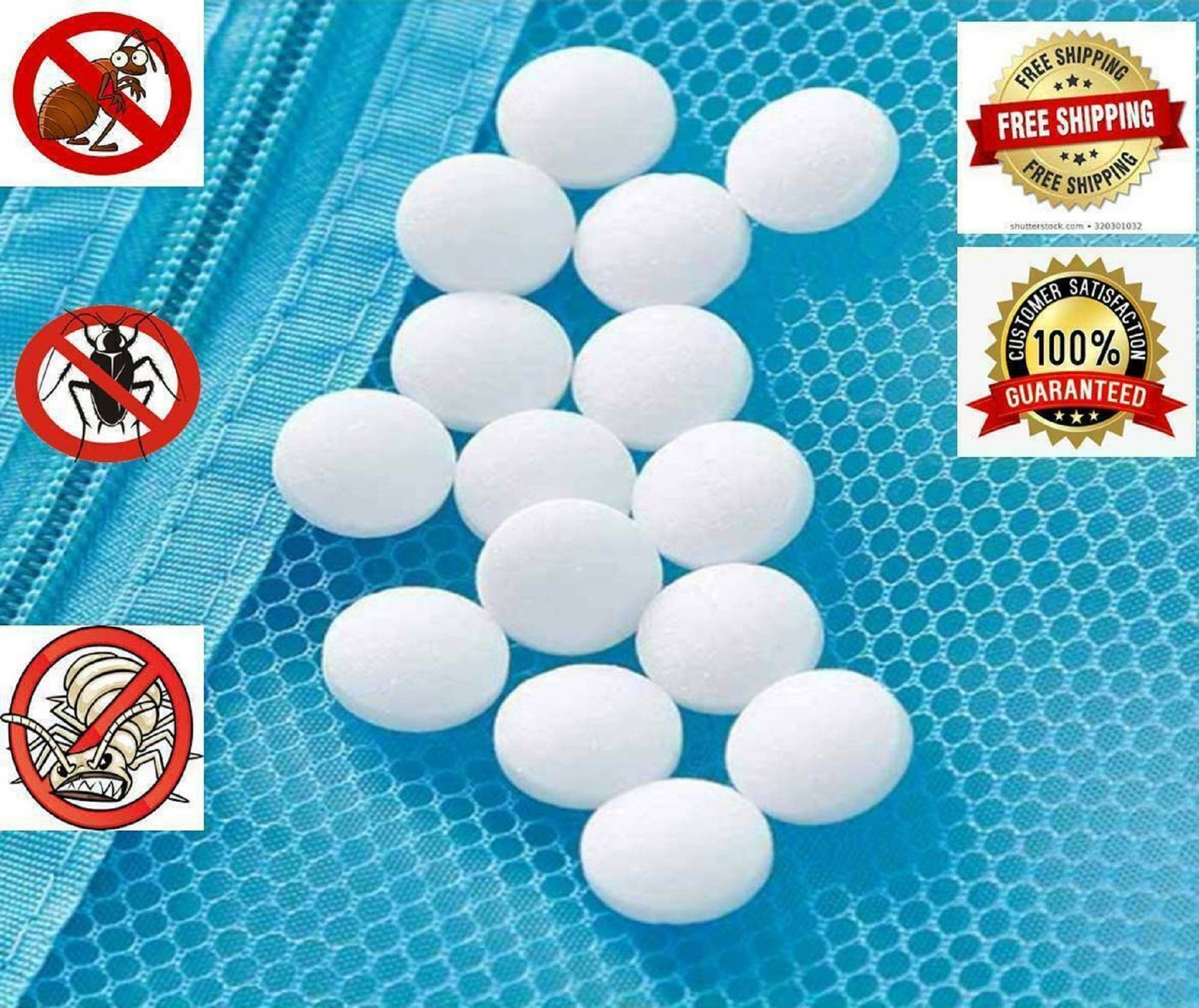 Moth Balls Pest Insect Control Anti Mold Repellent Camphor Etsy