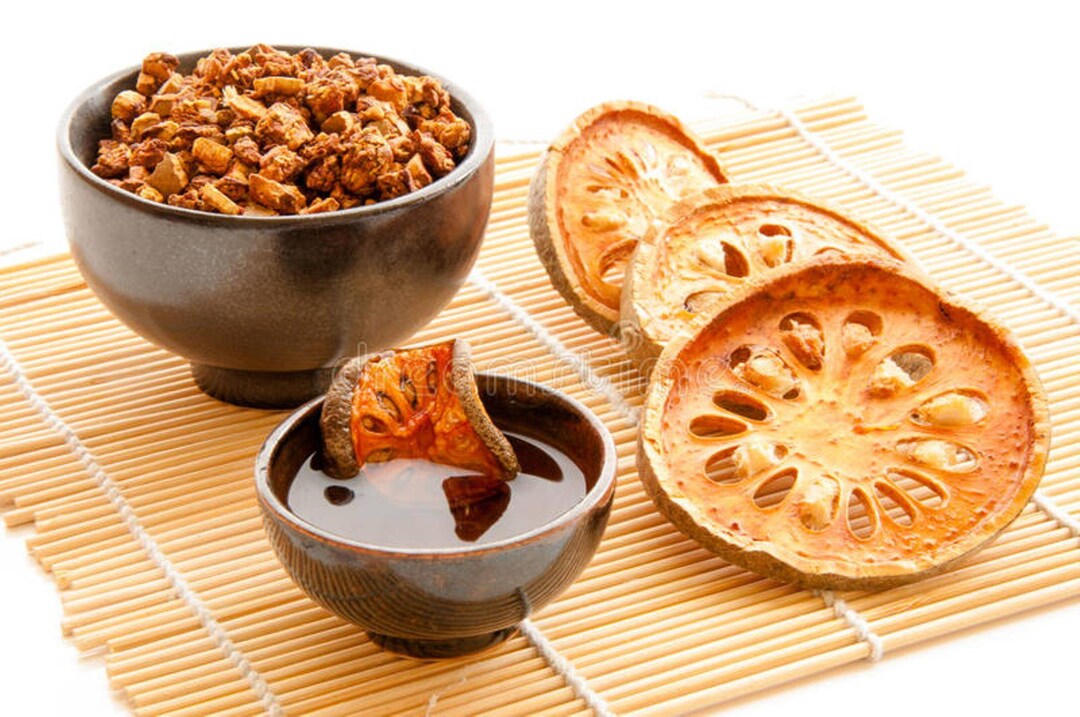 100g Organic Dried Bael Fruit Tea , Aegle Marmelos, Dried Bael Fruit matoom,dried Quince Slices