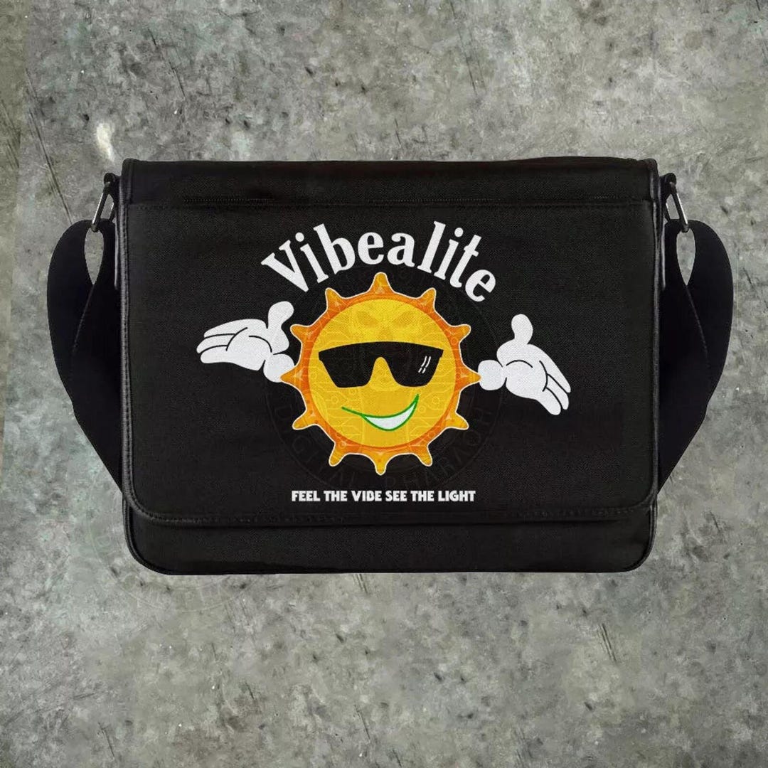 Teletech Rave Bag Vibealite Rave Culture Messenger Bag - Etsy