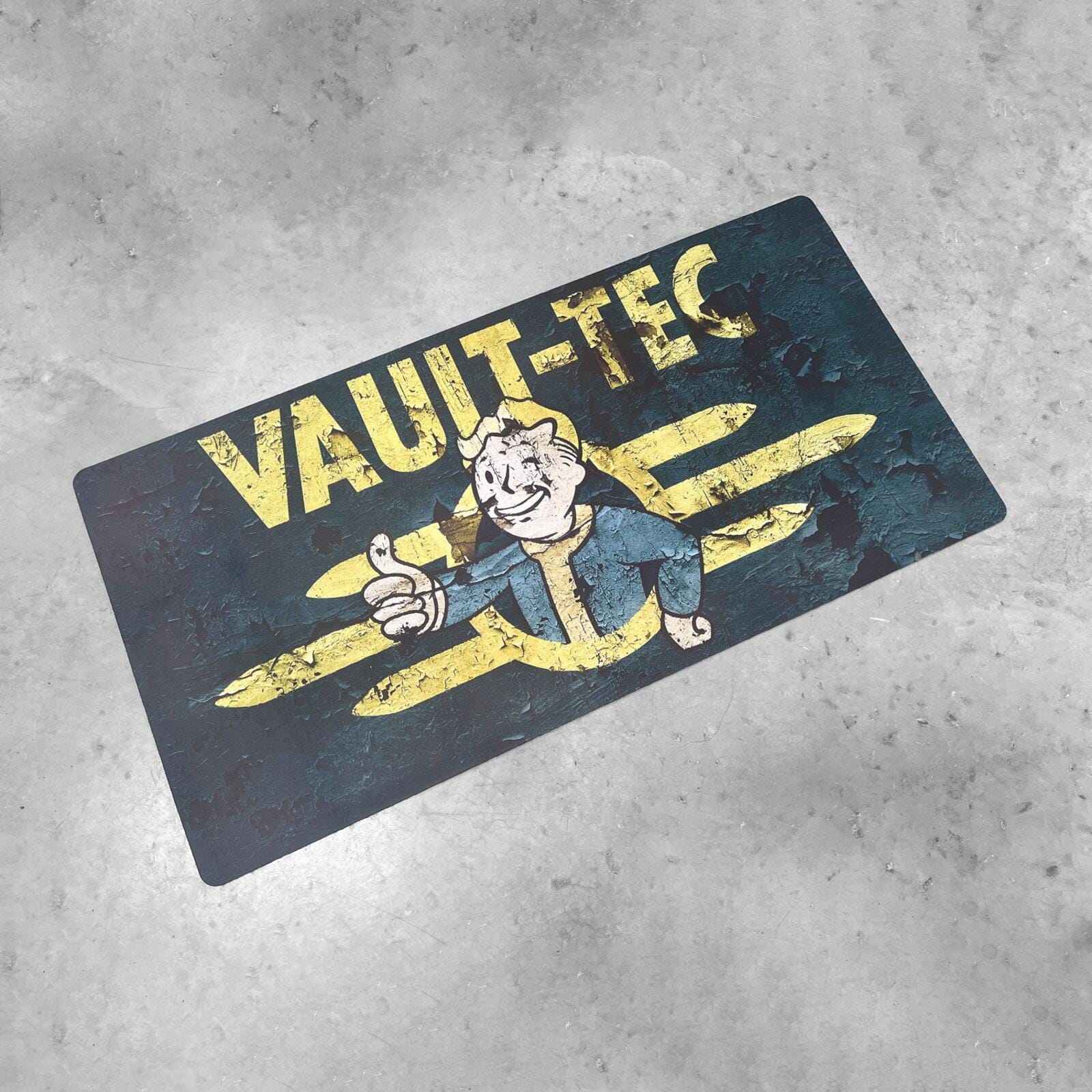Vault Tech Mat Vault-tec PIP Boy V2 Gaming Mat - Etsy Australia