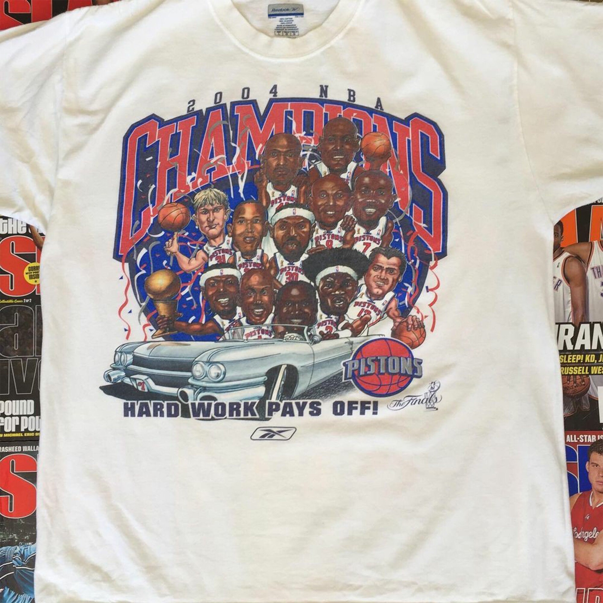 Vintage Champs Detroit Pistons 2004 Salem Shirt Unisex Tee Etsy