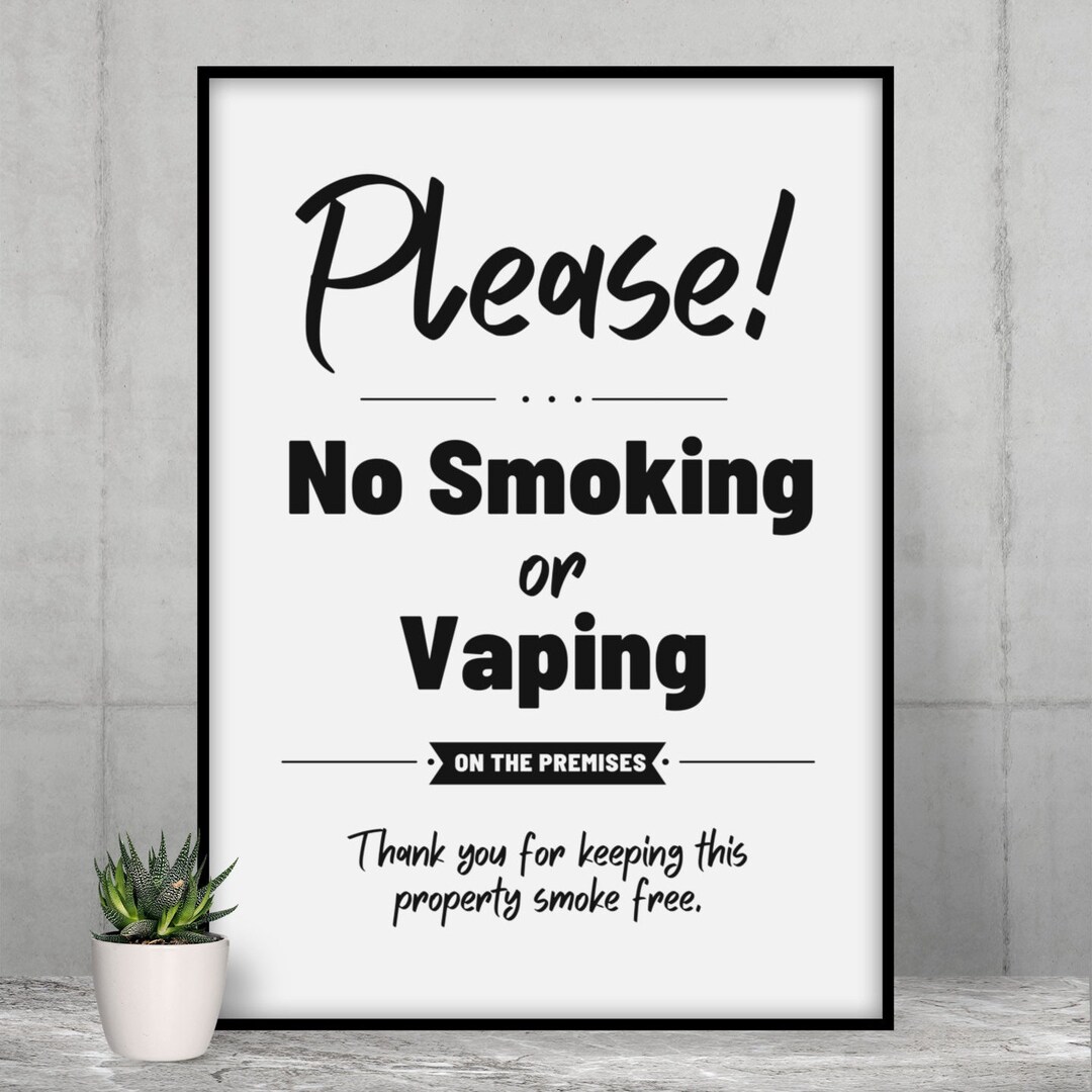Safety First Display No Smoking Or Vaping Sign – PVC, Sticker, Or Diabond, English, RED-SMOK-028