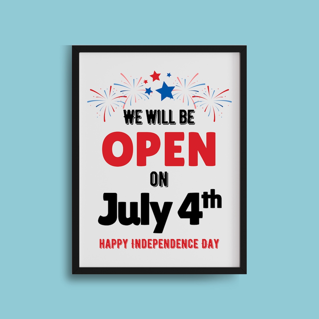 is talbots open on july 4th