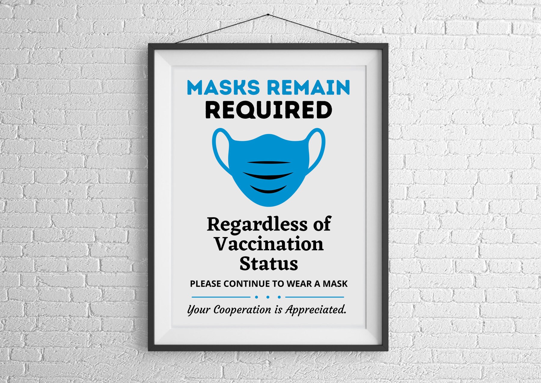 Face Masks Still Required PRINTABLE Sign Masks Remain Etsy