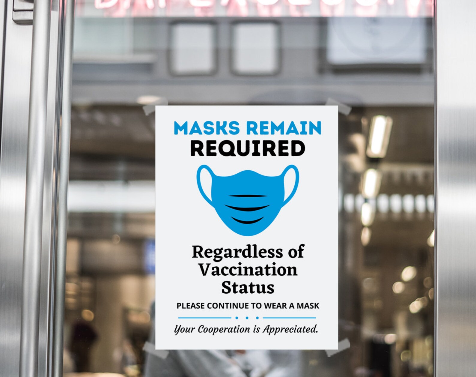 Face Masks Still Required PRINTABLE Sign Masks Remain Etsy