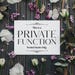 PRINTABLE Private Function Sign, Invited Guests Only, Professional ...
