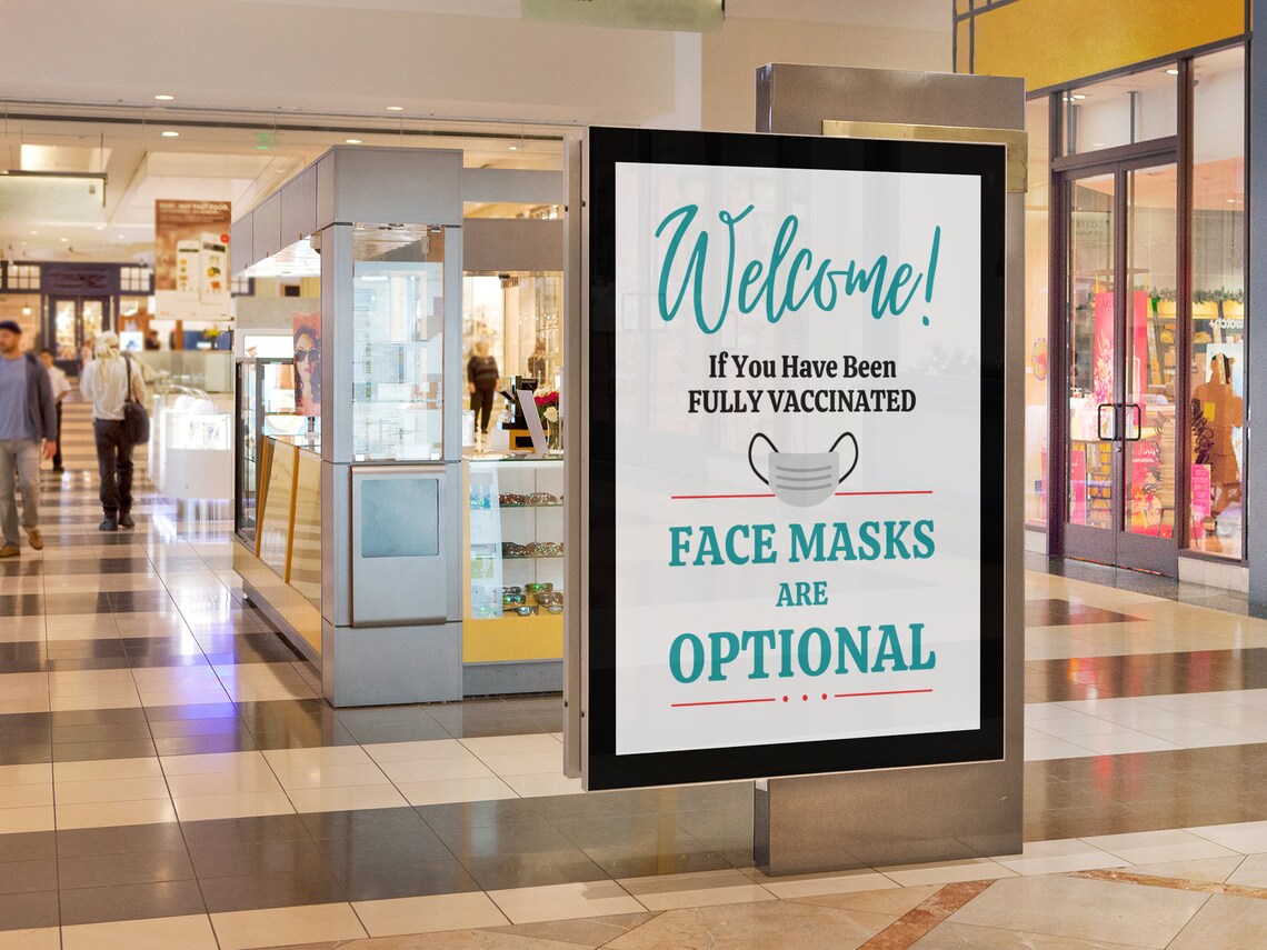 Welcome Face Masks Are Optional PRINTABLE Sign Mask Etsy welcome-face-masks-are-optional-printable-sign-mask-etsy