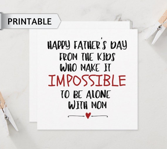 Bonus Dad Card PRINTABLE Father's Day Card Card From - Etsy Ireland Bonus Dad Card PRINTABLE Father's Day Card Card From - Etsy Ireland