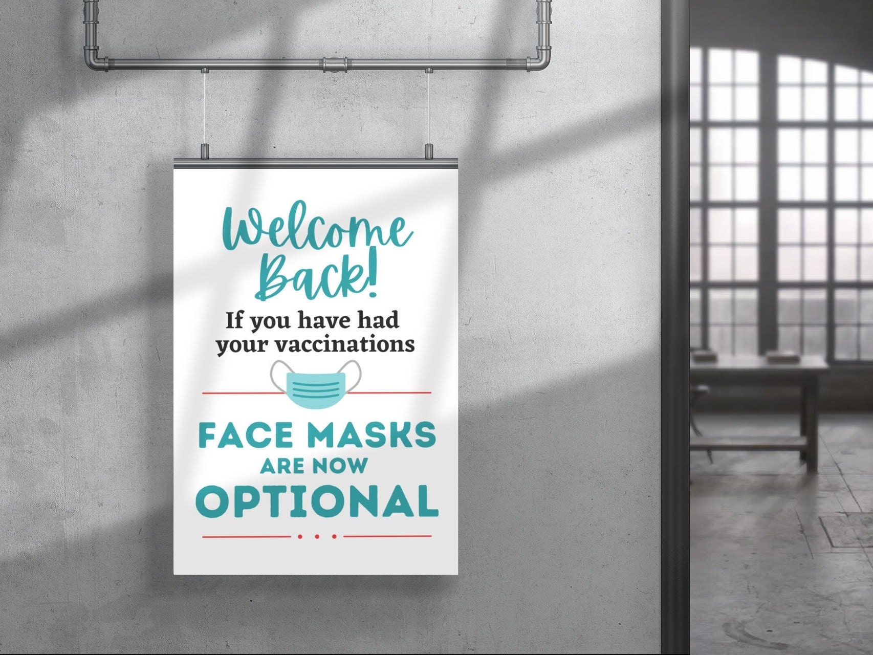 Masks Are Now Optional PRINTABLE Sign Masks Are Optional Etsy UK