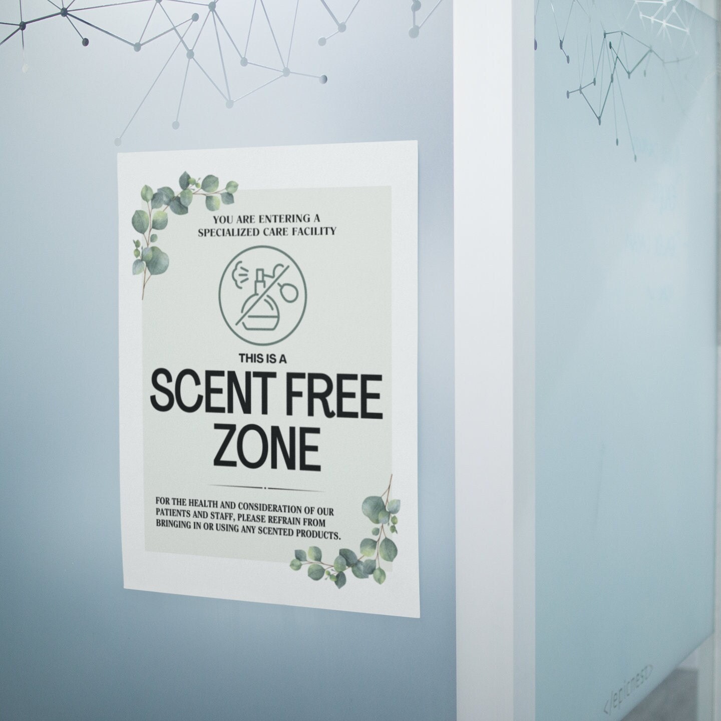 PRINTABLE Scent Free Zone SIGN, Fragrance Free Health Care Facility, Hospice Long Term No Perfume Sign, Nursing Home Scent Free Workplace - Etsy printable-scent-free-zone-sign-fragrance-free-health-care-facility-hospice-long-term-no-perfume-sign-nursing-home-scent-free-workplace-etsy