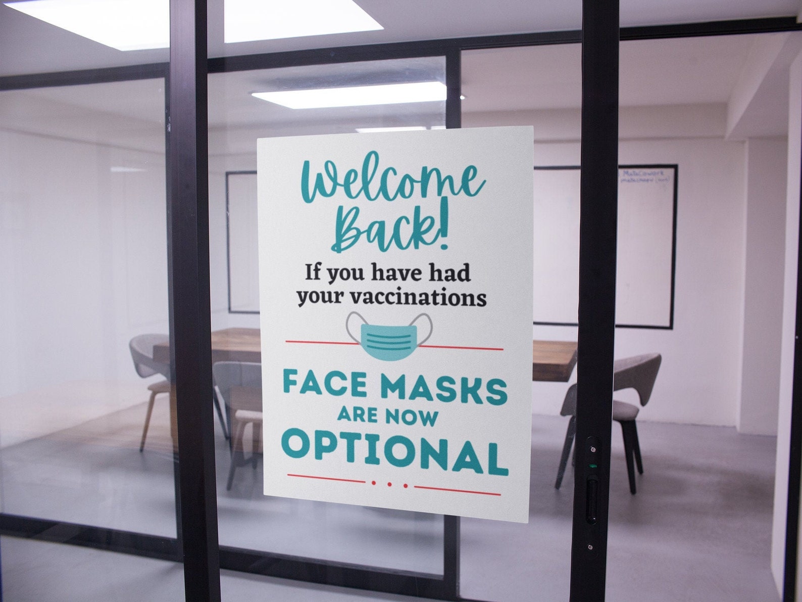Masks Are Now Optional PRINTABLE Sign Masks Are Optional Etsy UK