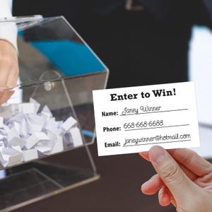 Auto Win Raffle Tickets PRINTABLE Raffle Ticket, Enter to Win, DIY Print Yourself Draw Tickets ...