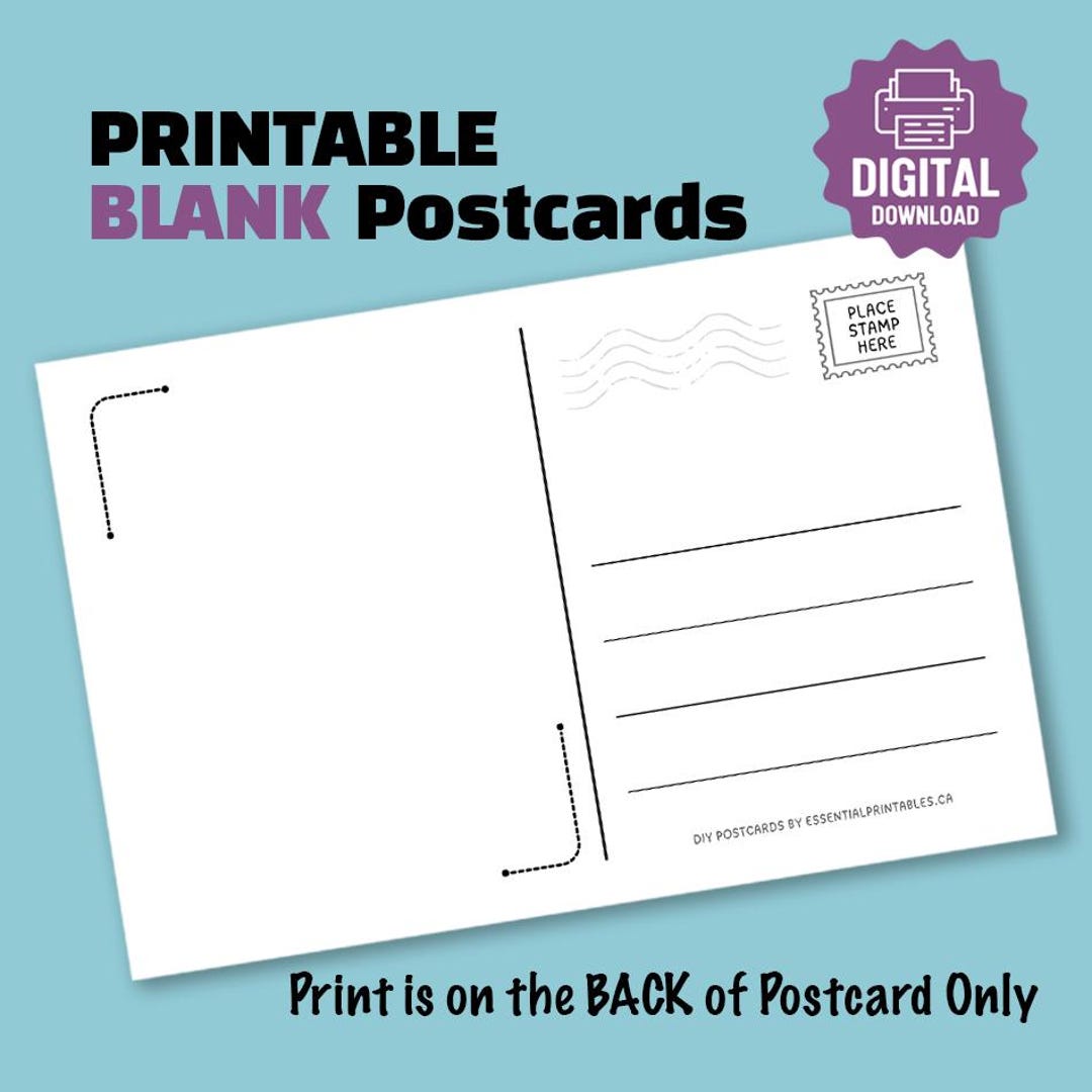Custom Uncoated Postcards | High-Quality Printing | HOTCARDS, image size:1080x1080