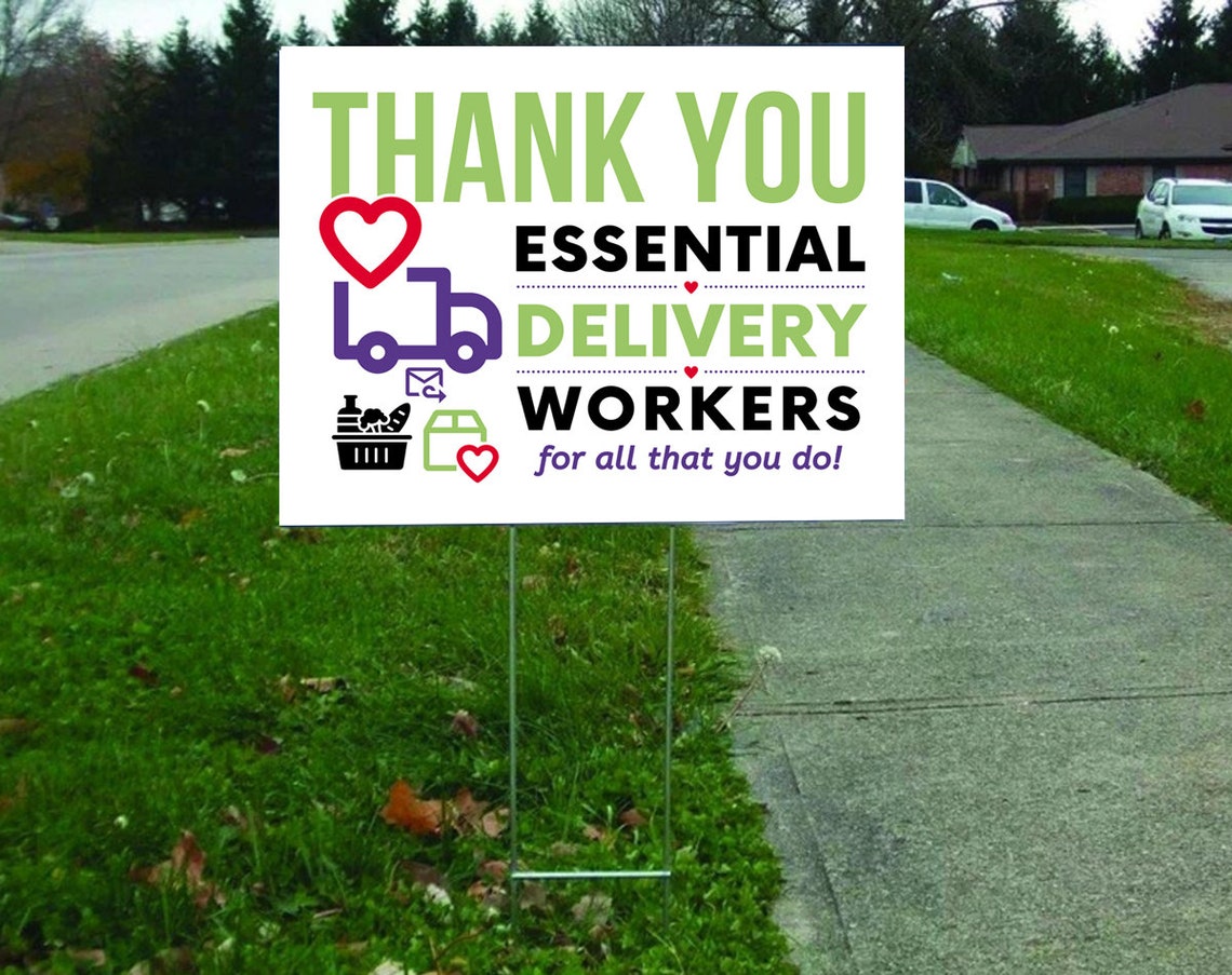 Thank You Essential Delivery Workers PRINTABLE Sign Thank A Etsy thank-you-essential-delivery-workers-printable-sign-thank-a-etsy