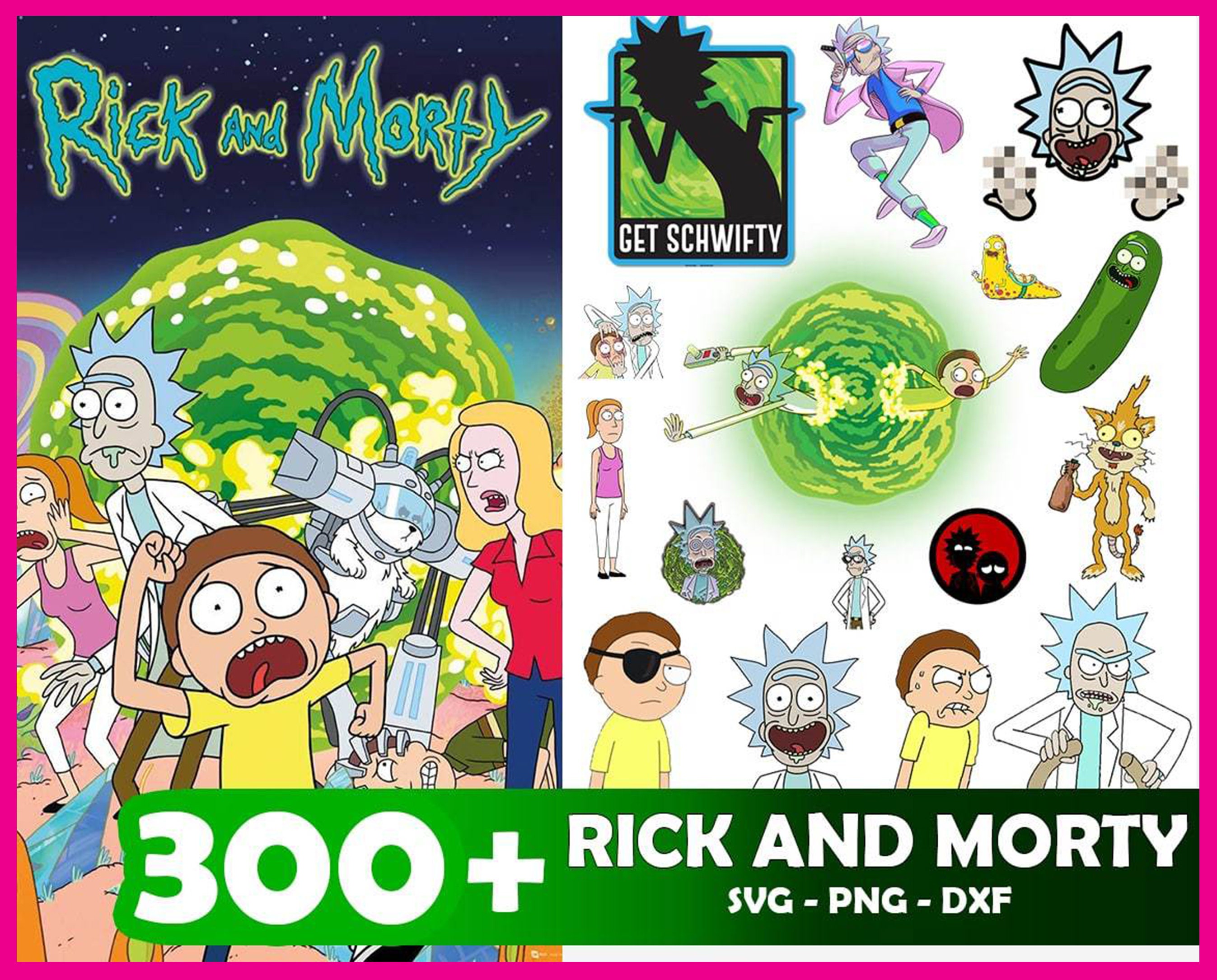 Free Free Rick And Morty Svg File 842 SVG PNG EPS DXF File