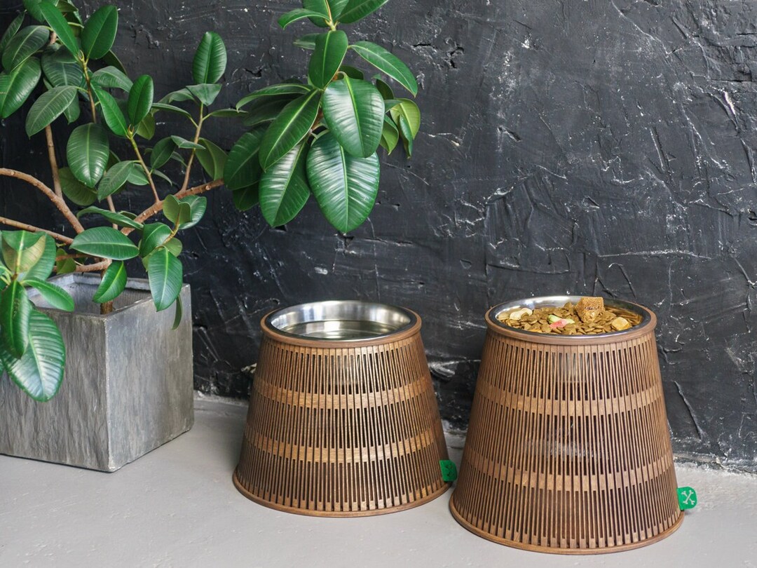 Raised Food and Water Bowl Stand for Extra Large Dog Breeds,giant Dog