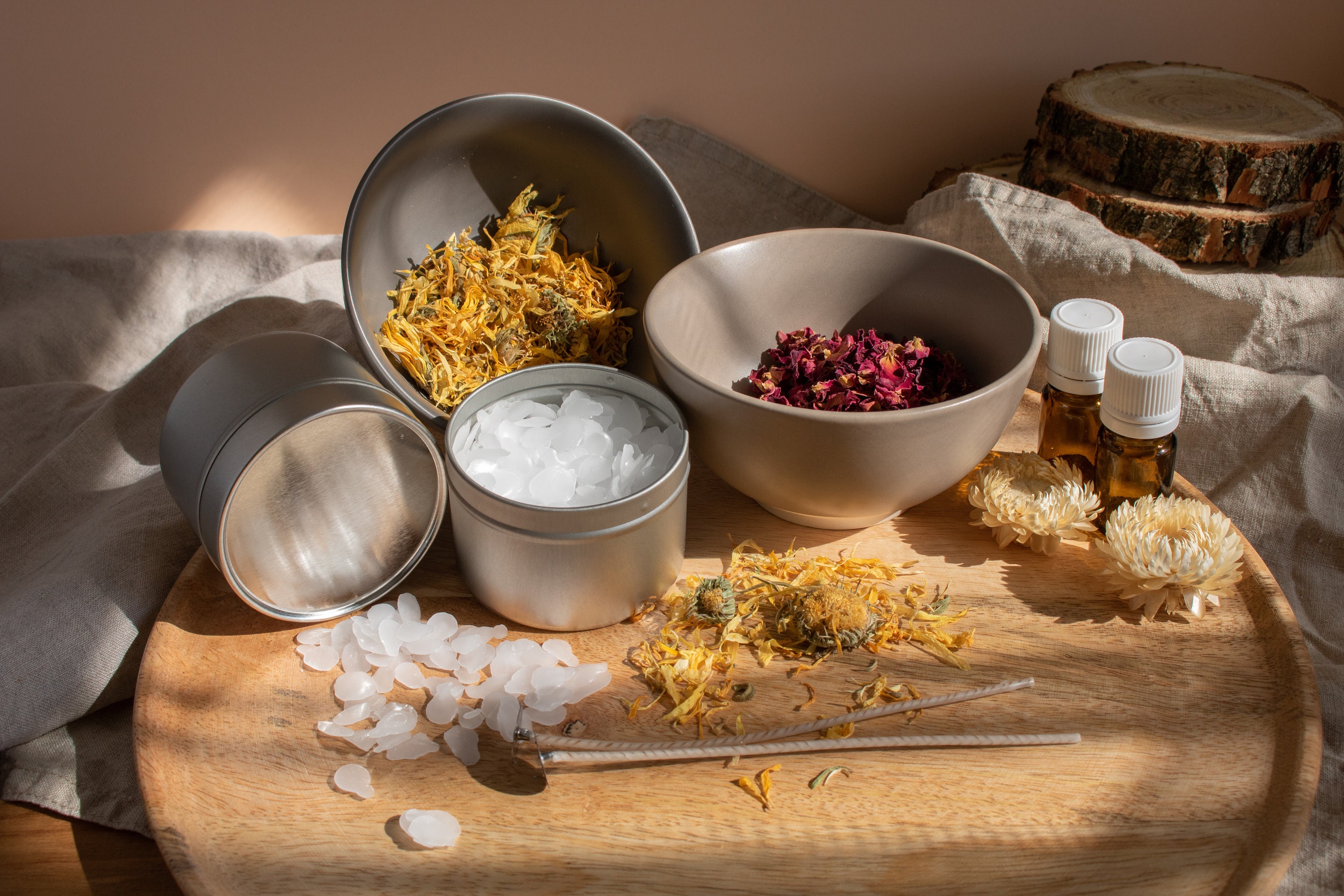 Ultimate Candle Making Kit, Candle Making Set, DIY Candles With Dried