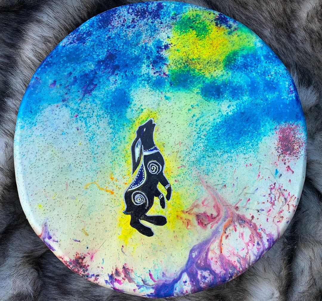Longing 12 Elk Skin Spirit Drum Etsy