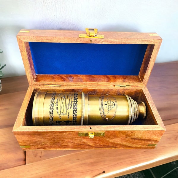 Brass Telescope Etsy