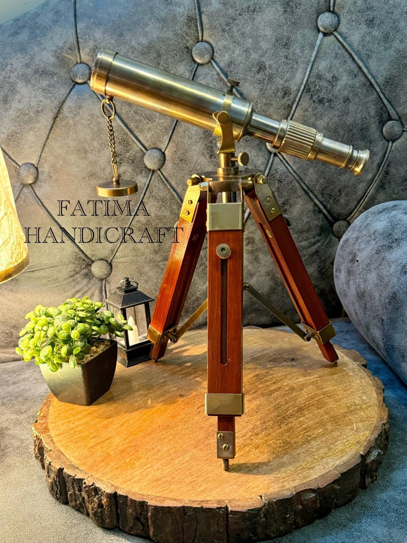 Brass Tabletop Telescope