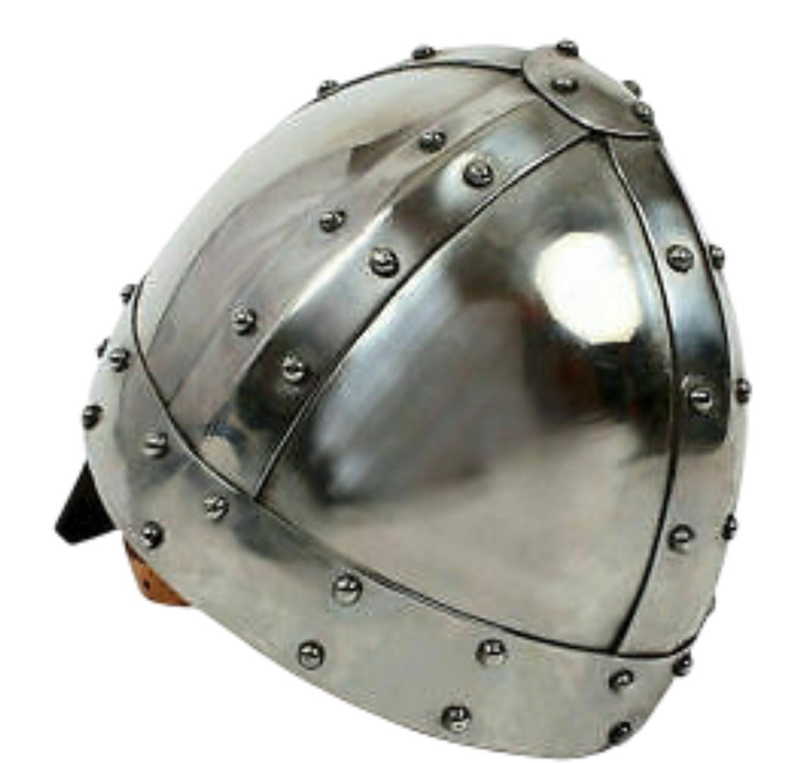 Medieval Viking Helmetbattle Ready Norman Helmetsteel Helmet - Etsy