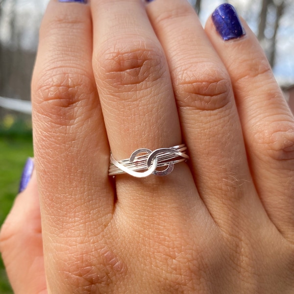 Silver Wave Ring | Minimalist Ring | Handmade Ring | Silver Jewelry | Unique Jewelry | Dainty Ring | Elegant Jewelry | Gifts for her