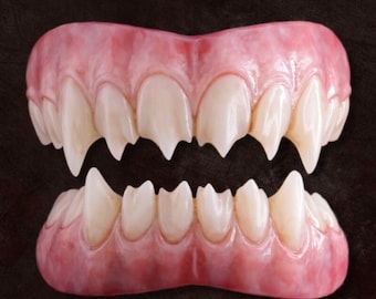Demonic Teeth / Pointed Teeth / monster / Natural Kalfou Teeth / Moonstruck Effects