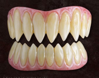 Niffty/ Mimzy/ Cherri Bomb/ The Hazbin Hotel/ Cosplay/ Anime/ Fantasy/ Costume/ anime Character/ FX Teeth/ Cosplay Teeth/ Fangs/ Demon