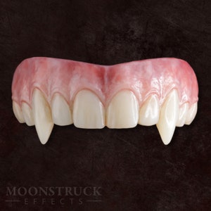 Twilight / Vampire / Dracula / Interview with the vampire / Astarion / Natural Upper Vladymyr Teeth / Moonstruck Effects