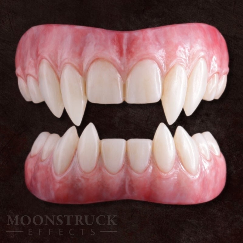 Dental Distortions  FX Fangs 2.0 - Vampire Teeth - BLOOD LUST — Jest Paint  - Face Paint Store