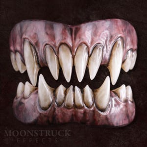 Soulshade Godjira Teeth / FX Teeth / Sharp Teeth / Halloween / Horror / Haunted House / Demonic / Moonstruck effecs