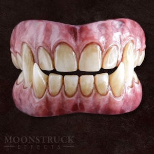 Wolf Teeth / Sharp Teeth / Werewolf / Animal /Vampire /Teeth / Feral Fenrir Teeth / Moonstruck Effects