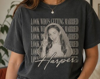 Personalized Bachelorette Shirt, Custom Photo Tee, Look Who’s Getting Married Shirt, Team Bride Bridal Party Shirt, Custom Wedding Shirt