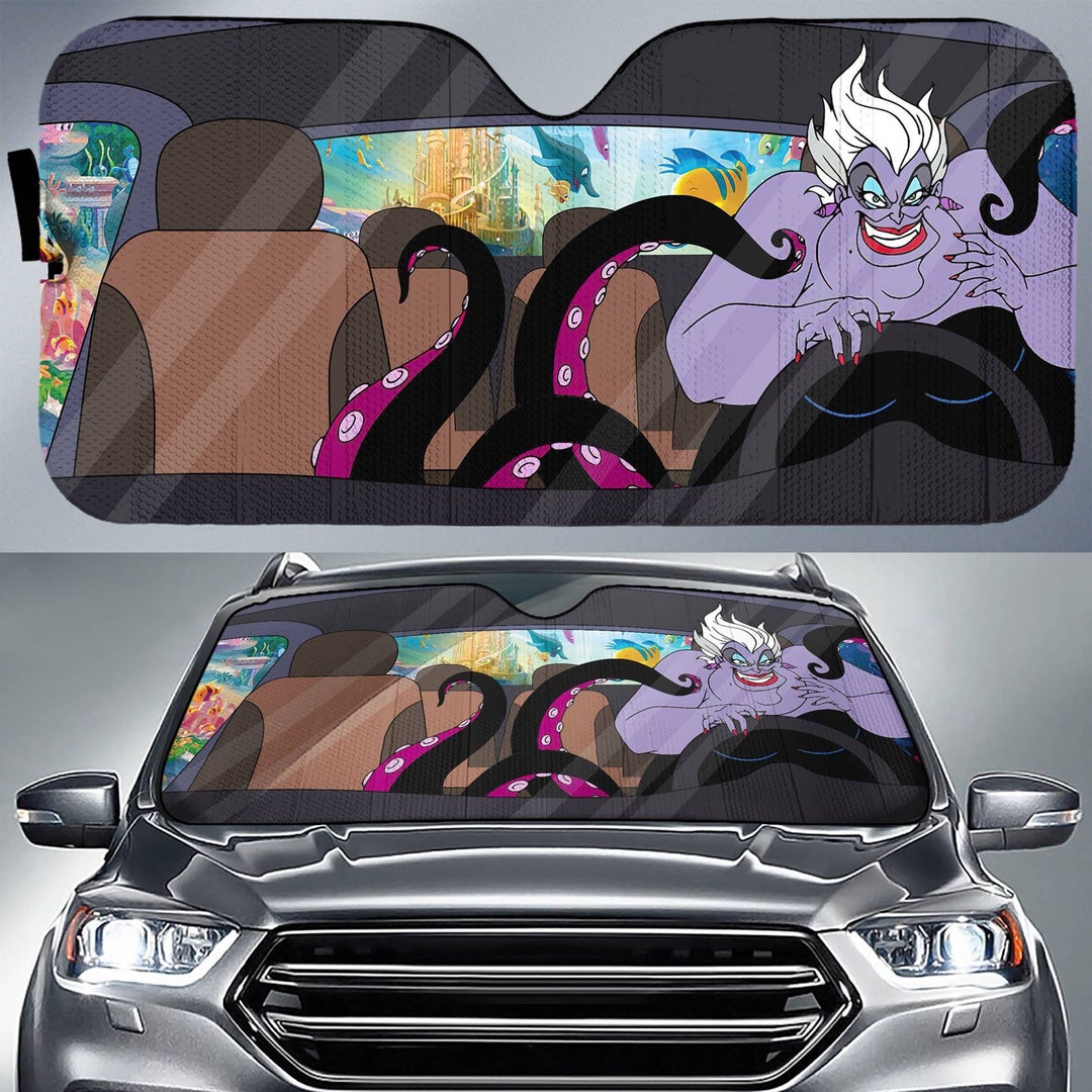 Ursula Car Sunshade Ursula Villains Car Sun Shade the Little Mermaid