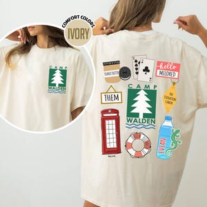 The Parent Trap Camp Walden Fencing Club Shirt, The Parent Trap T-Shirt, Hallie Annie Parker, Parker Knoll, Camp Walden Sweatshirt