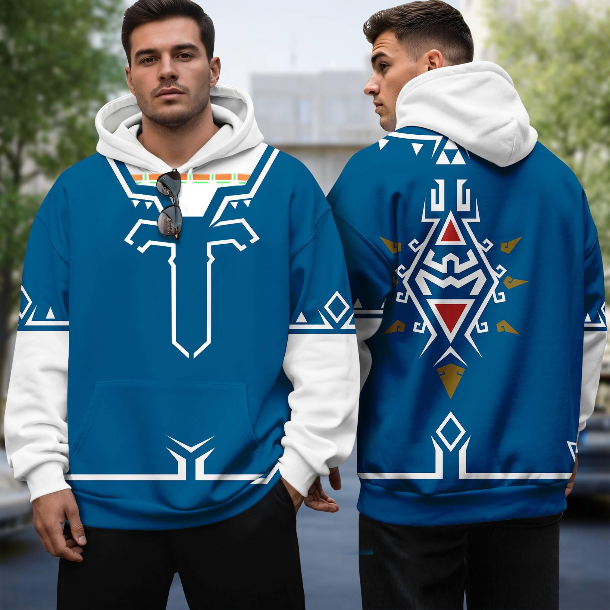 Link Legend of Zelda Halloween All Over Print Costume Hoodie