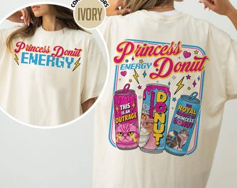 Princess Donut Energy Drink Dungeon Crawler Carl Shirt, Princess Donut Energy Drink Hoodie, Book Lover Gift for Floor Crawler Fan