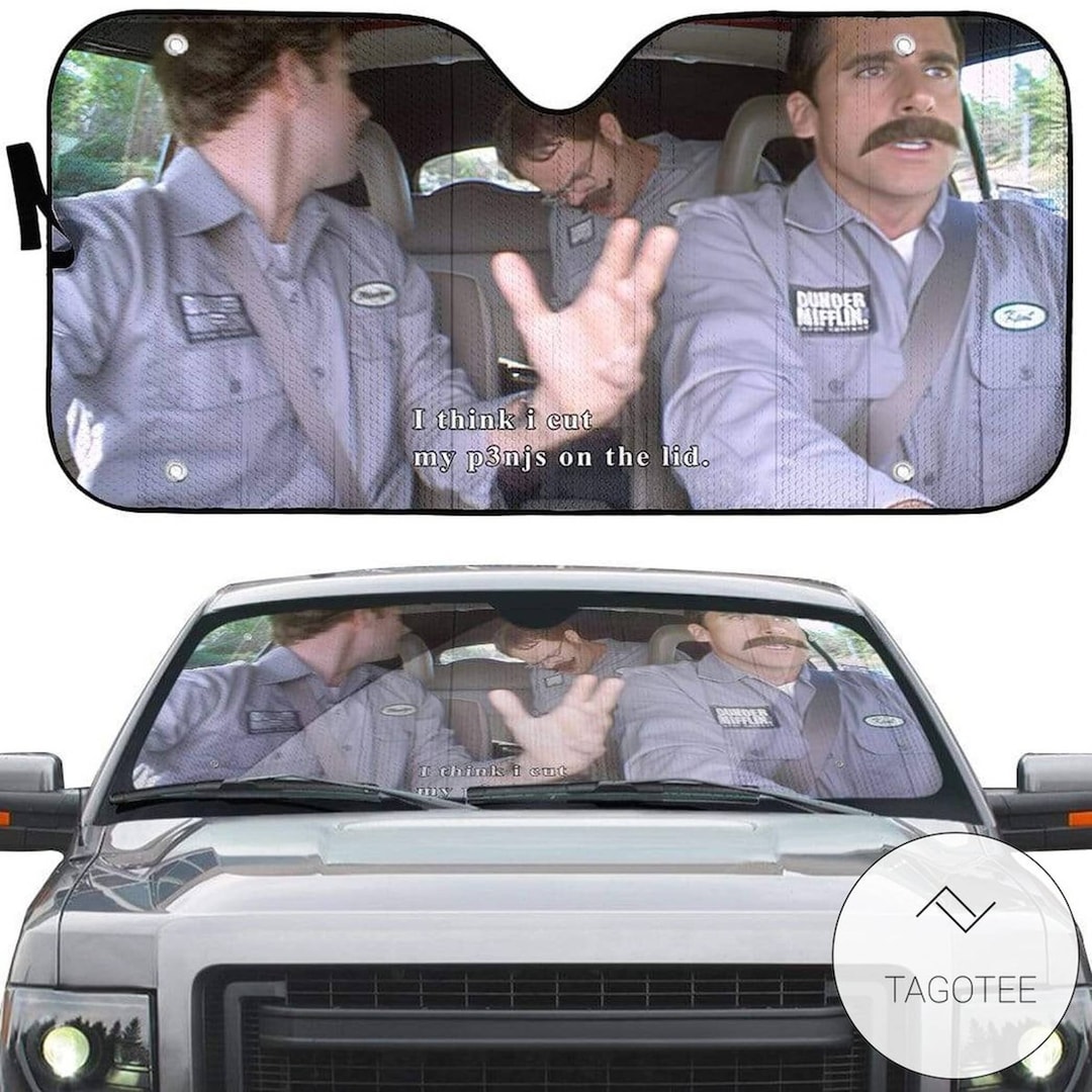 The Office Car Sun Shade the Office Car Sunshade Michael Scott
